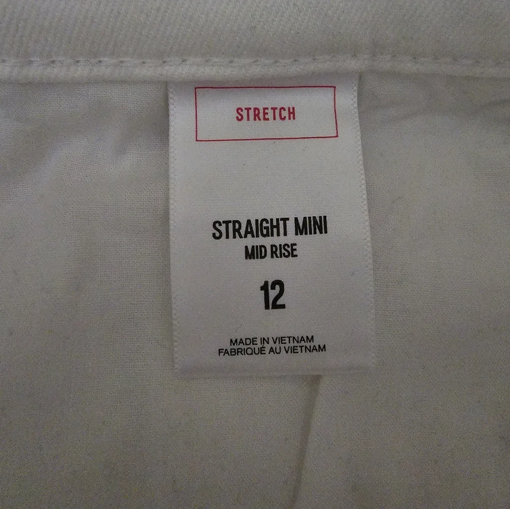 Express White Mini Skirt - Picture 4 of 5